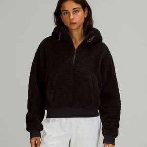 Lululemon half zip fuzzy sweater